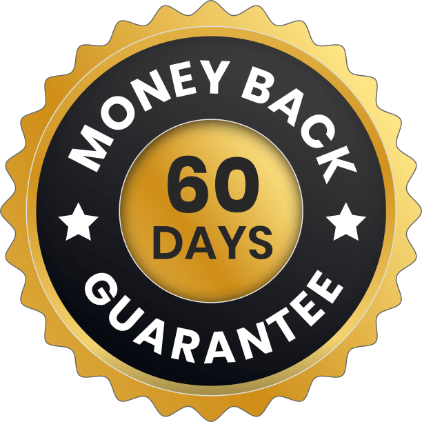 JellyFil 60-day money-back guarantee seal